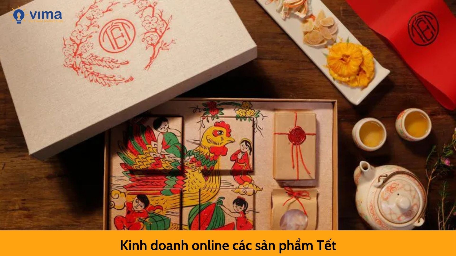 Kinh doanh online các sản phẩm Tết